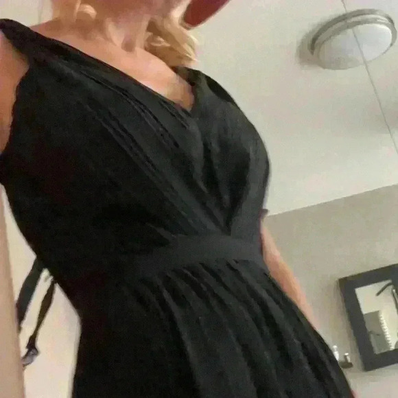 Nordstrom Maje little black dress like new holiday new - Picture 8 of 12